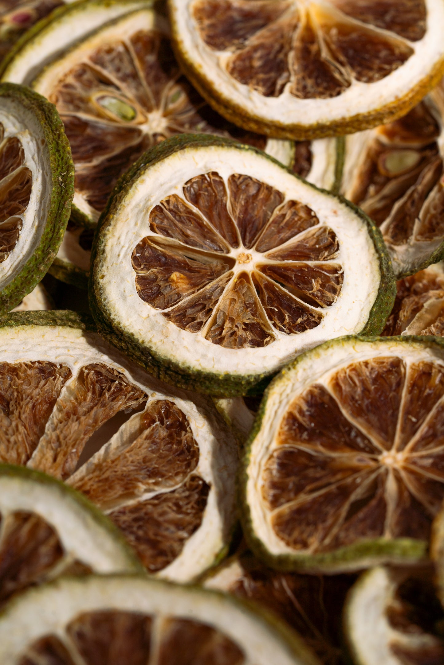 Dehydrated Lime Garnish