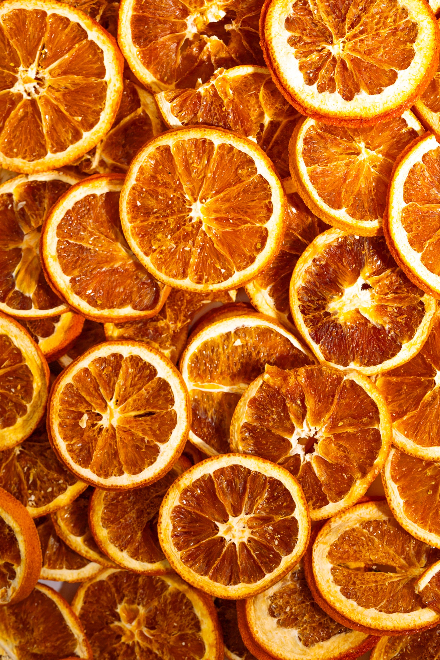 Dehydrated Orange Garnish