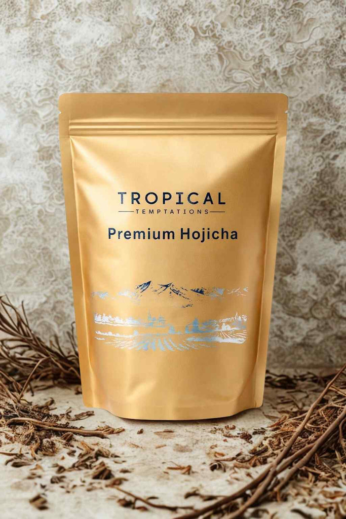 Premium Organic Ceremonial Hojicha Powder: A Smooth, Roasted Ritual for Modern Wellness