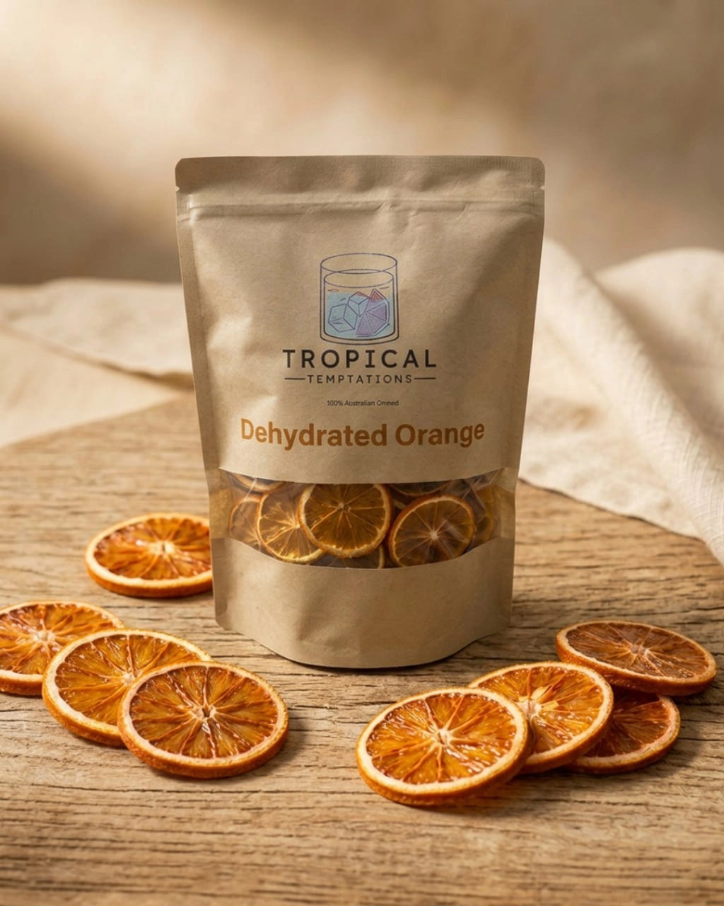 Organic Dehydrated Orange Slices – Premium Dried Fruit