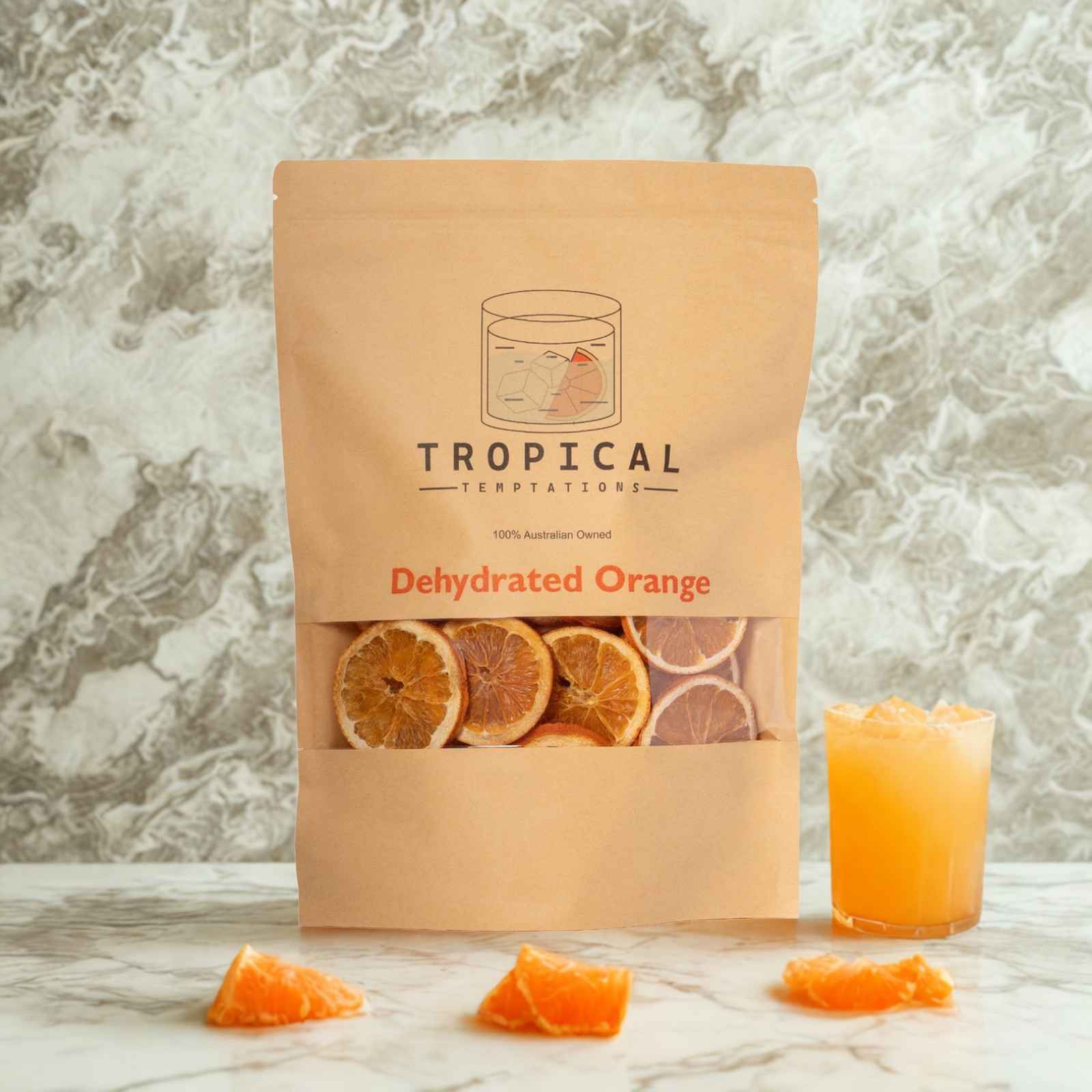 Organic Dehydrated Orange Slices – Premium Dried Fruit